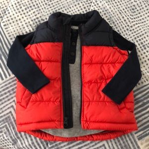 NWT Old Navy thermal and puffer vest